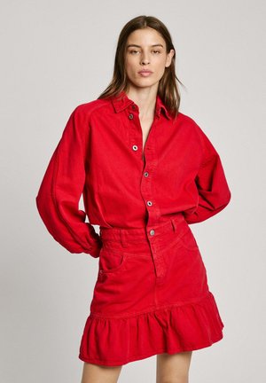 Pepe Jeans MELISSA - Denim dress - red