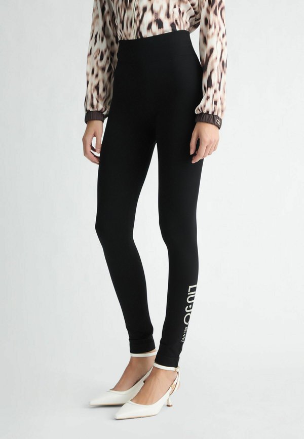 WITH LOGO - Leggings - Hosen