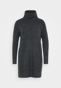 ONLJANA COWLNECK DRESS - Pulóverruha - dark grey melange