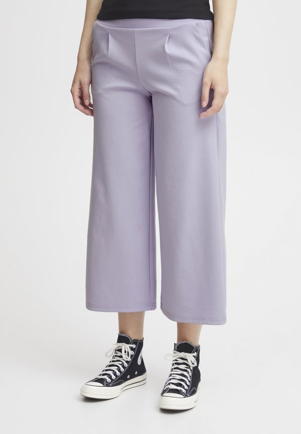 KATE SUS WIDE - Trousers - lavender