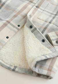 Unausgewählt, neutral check borg lined