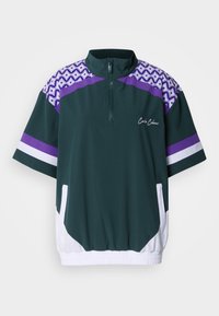 Ikke valgt, bottle green/purple/white