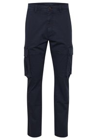 FQLOGAN - Hlačami s stranskimi žepi - dark blue