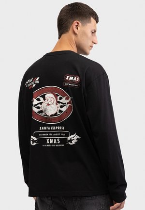 Redefined Rebel, CLAYTON TEE BOXY FIT - Блуза с дълги ръкави - black