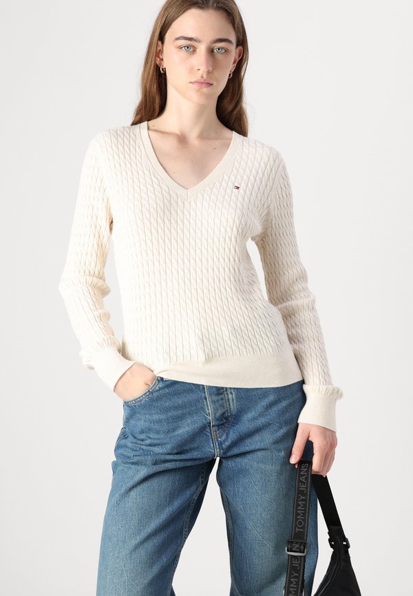 CABLE - Jumper - ivory petal2