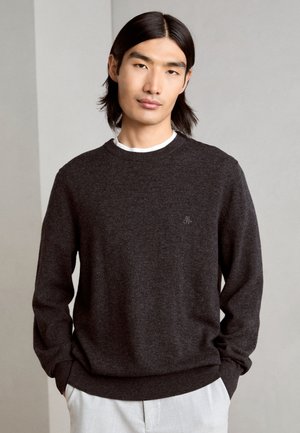 Marc O'Polo CREWNECK - Jumper - dark grey melange