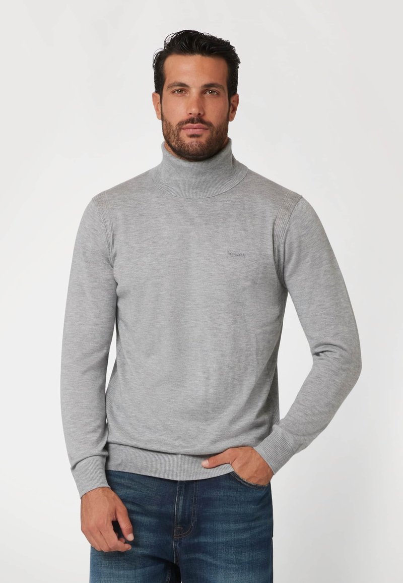 Guess ROLLKRAGEN - Jersey de punto - grigio