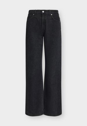 7 for all mankind, TESS COATED COMFORT - Jeans Straight Leg - heavy rain
