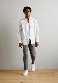 Lindbergh DRAWSTRING PANTS - Hlače - dark deep grey