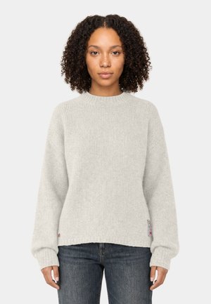 Frieda & Freddies, PULLOVER MIT STEHKRAGEN - Jumper - champagne