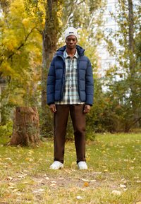 Calvin Klein PUFFER JACKET - Giacca invernale - navy