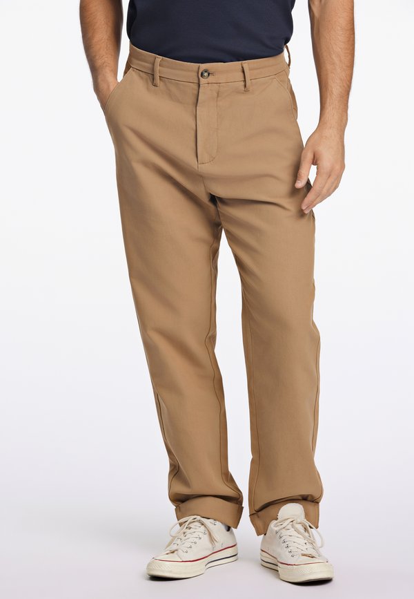 WIDE FIT  - Stoffhose - deep sand