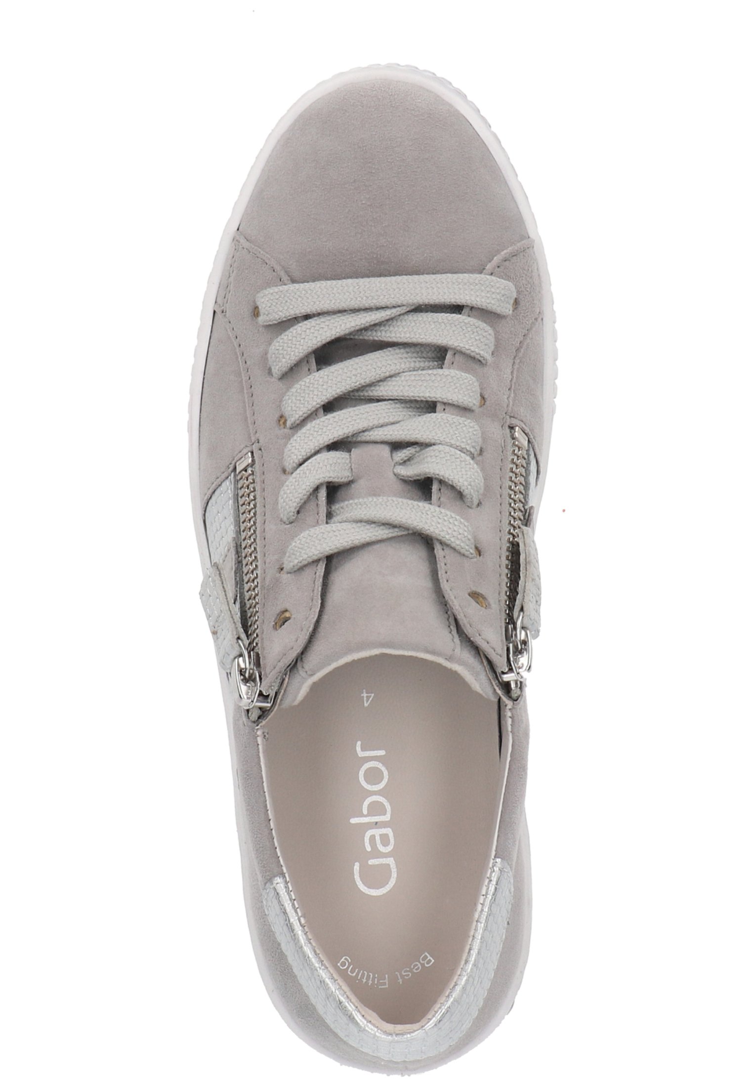 Gabor Sneakers laag - grau/silber/grijs-metallic - Zalando.nl