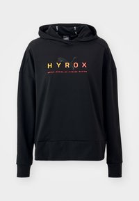 HYROX CLOUDSPUN HOODIE - Topper langermet - black