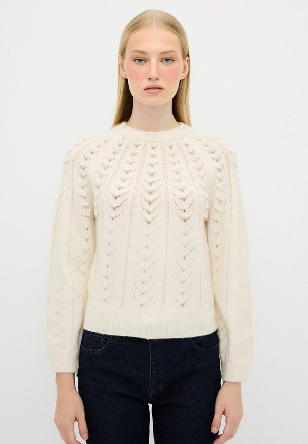 Strickpullover - vanilla