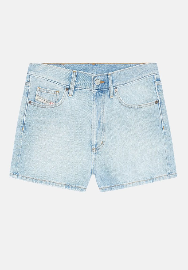 Diesel Jeansshort lichtblauw