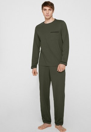 SET - Nachtwäsche Set - green