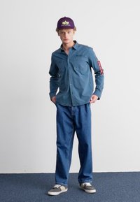 Alpha Industries AIR FORCE - Srajca - vintage marine