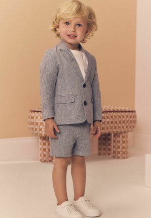 Next, REGULAR FIT - SET . - Blazer - blue linen blend