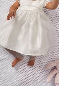 Lipsy FLOWER REGULAR FIT - Cocktailklänning - ivory lace