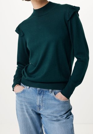 Pullover - dark green