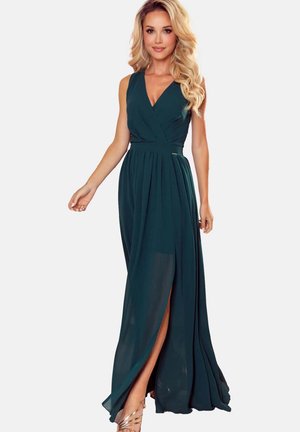 Vestidos Shein Vestido Largo Sydney De Meshki Verde, Escote