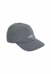 Self. EMBROIDERED-REGULAR FIT - Șapcă - grey