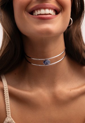 Singularu, KYANITE - Collar - silver-coloured