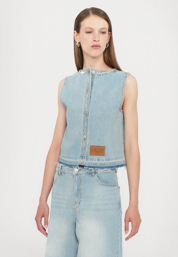MEDINE - Blouse - light denim4