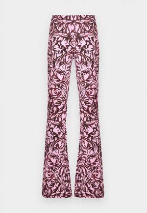 CHALINE FLARED LEGGINGS - Legging (type pantalon) - pink