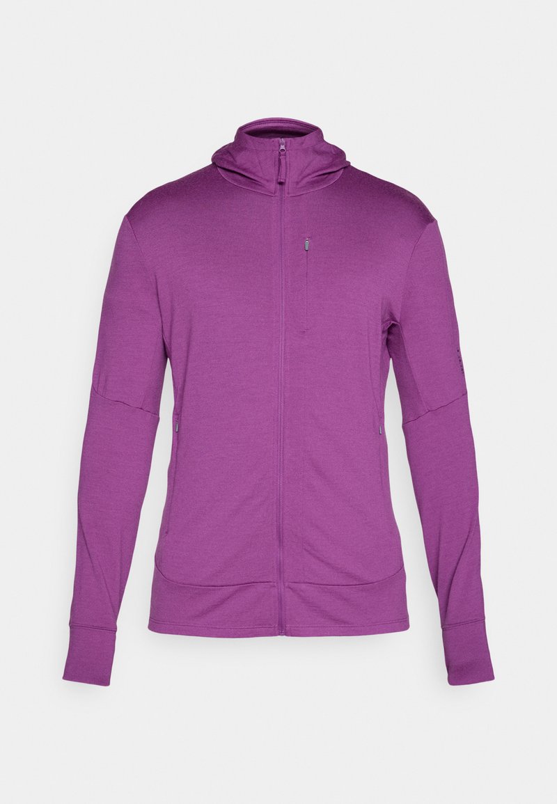 Icebreaker Sweater met rits paars