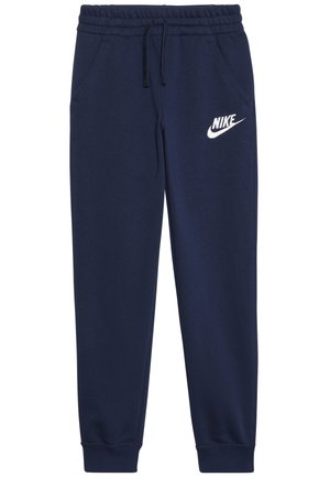 Nike Sportswear CLUB PANT - Pantalones deportivos - midnight navy/white
