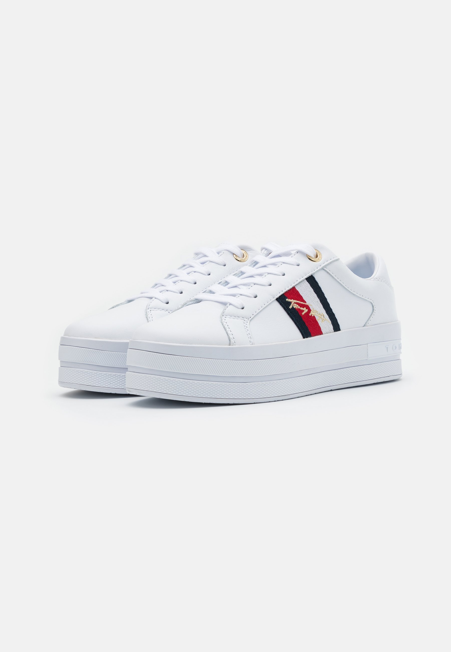 Tommy Hilfiger SIGNATURE MODERN - Zapatillas - white/blanco - Zalando.es