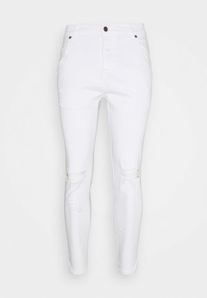 DISTRESSED - Jeans Skinny Fit - white