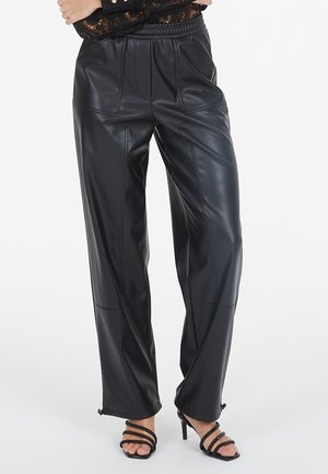 Stoffhose - black