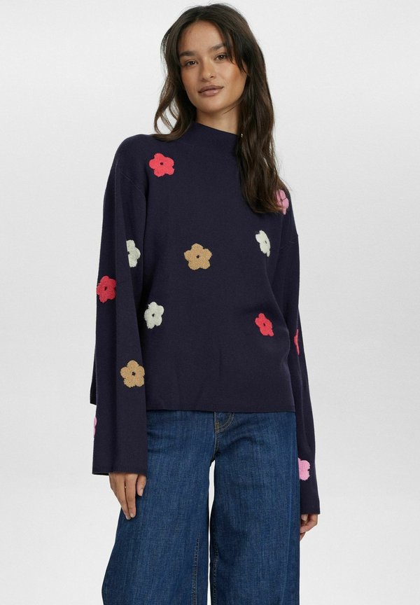 NUFLOW  - Strickpullover - dark sapphire