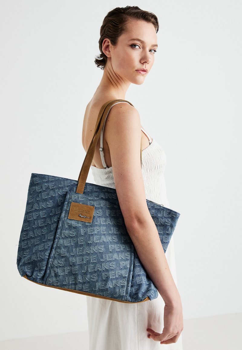 Pepe Jeans Aurora - Borsa A Tracolla Donna In Pelle Sintetica, Verde Menta, Con Protezione RFID - Foto 12