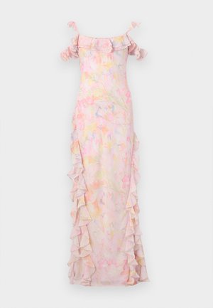 FLOATING FREESIAS GEORGETTE CAMI GOWN - Maxikjoler - peony pink