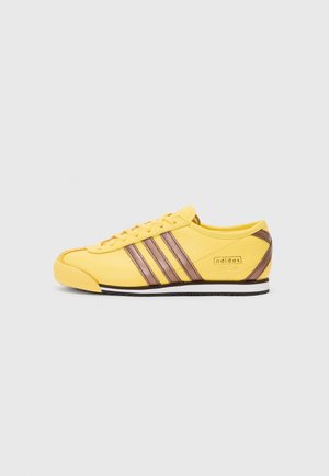ITALIA 70S - Sneakers - spring yellow/dark brown/core black