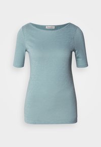 SHORT SLEEVE BOAT NECK - Osnovna majica kratkih rukava - pure teal