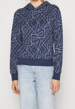 Jersey con capucha - blue-grey