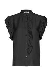 HOLIDAY - Button-down blouse - black