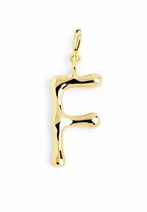 LETTER XL - Charm - letra f oro