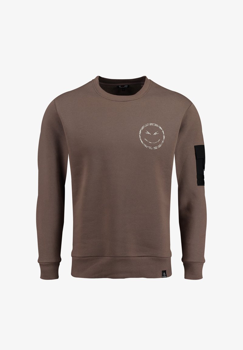 Key Largo TRIP ROUND - Felpa - mud brown