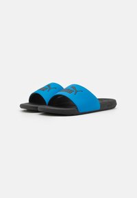 Puma COOL CAT 2.0 JR UNISEX - Badesandaler - future blue/black
