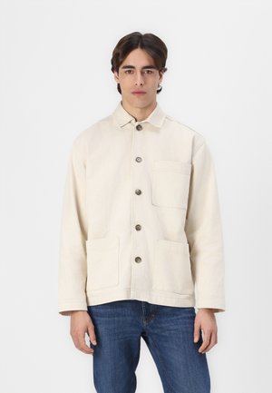 SLHNOAH HYBRID JACKET - Veste en jean - ecru