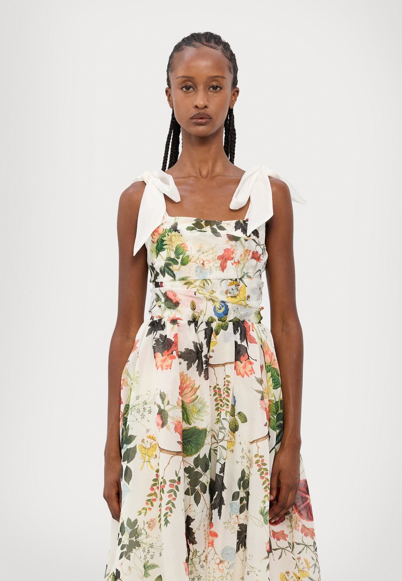 alice olivia haven flared midi dress Amarra 89022 Long Lace Prom Dress Fit and Flare Slit Sweetheart Neckli