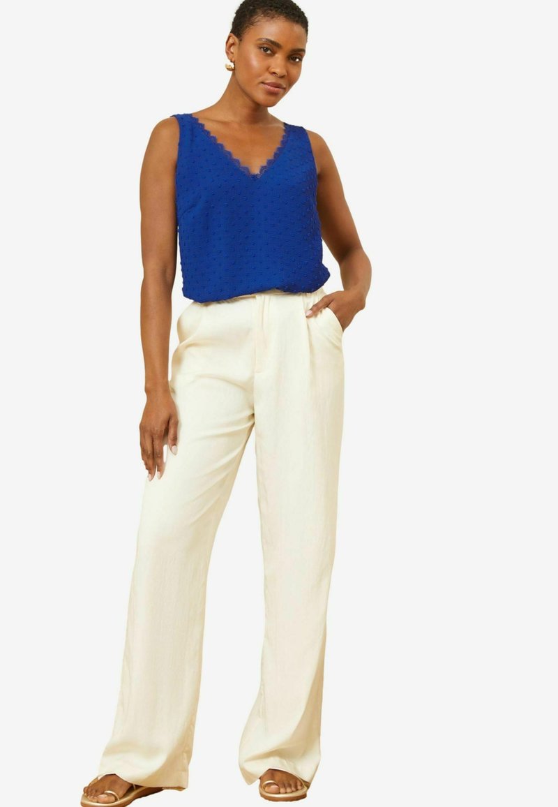 Love & Roses V NECK V BACK REGULAR FIT - Blůza - navy blue