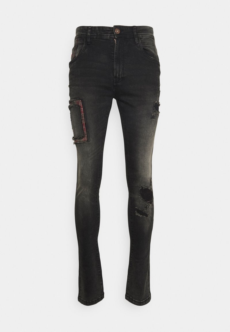 INDICODE JEANS Jeans Skinny Fit zwart denim/blackdenim