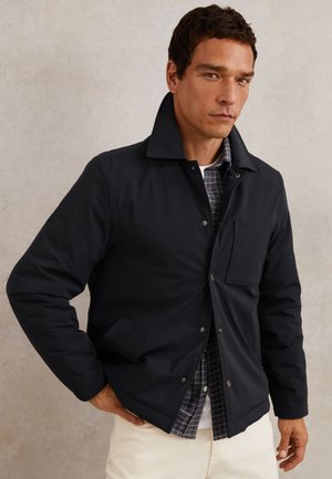 Reiss REGULAR FIT - PARKER LIGHTLY-PADDED PATCH-POCKET - Könnyű dzseki - navy
